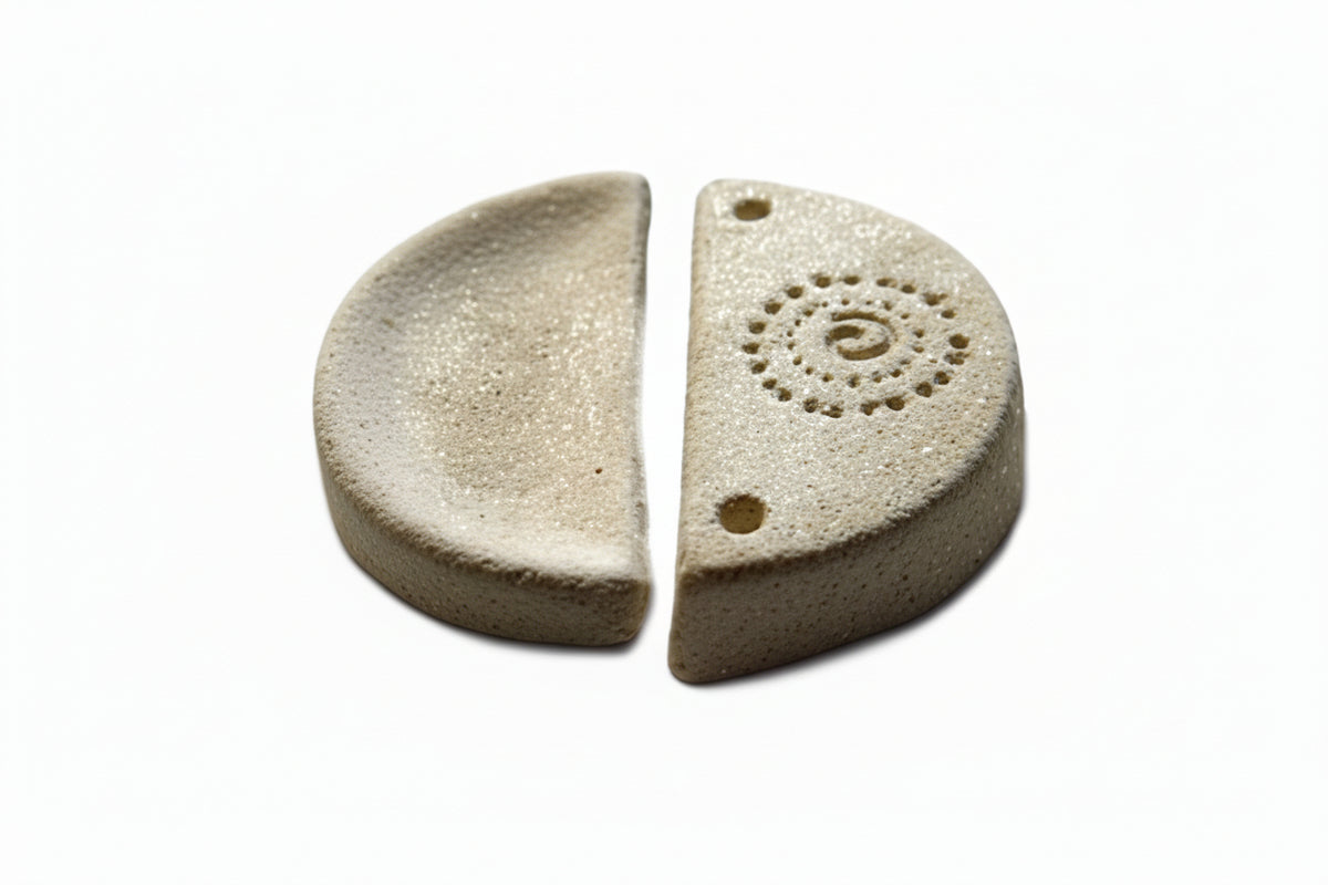 Ancient Artifact Replica Star Chamber Receiver for Bio-Energetic, featuring intricate design and harmonious energy properties.