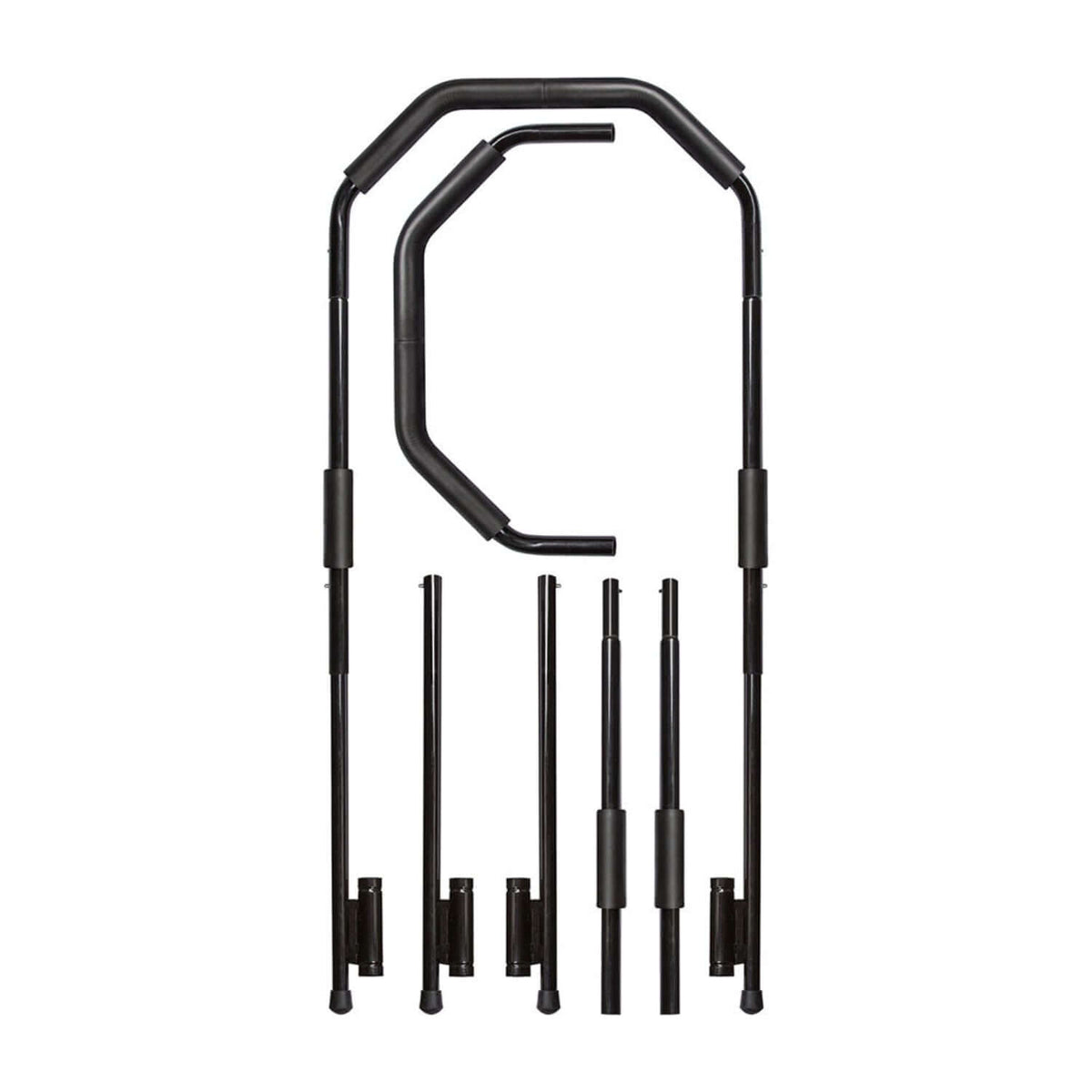 Snap-together Steel Bar to Provide Extra Balance for Cellerciser, including all assembled parts and components.