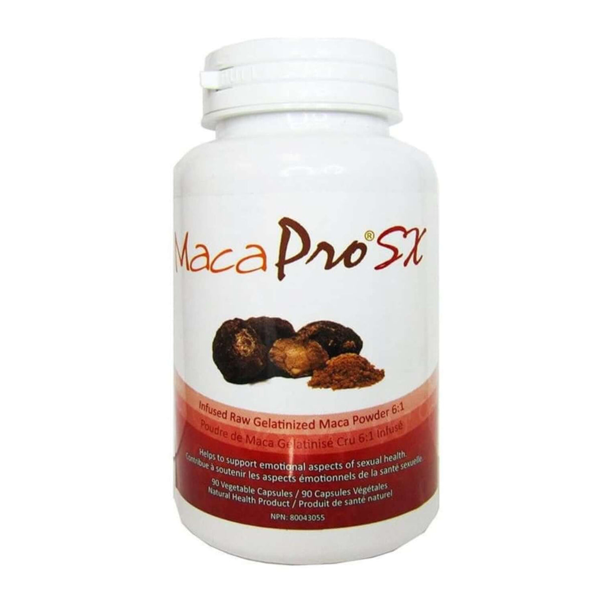 MacaPro SX for Sexual Health and Metabolic Vitality bottle.