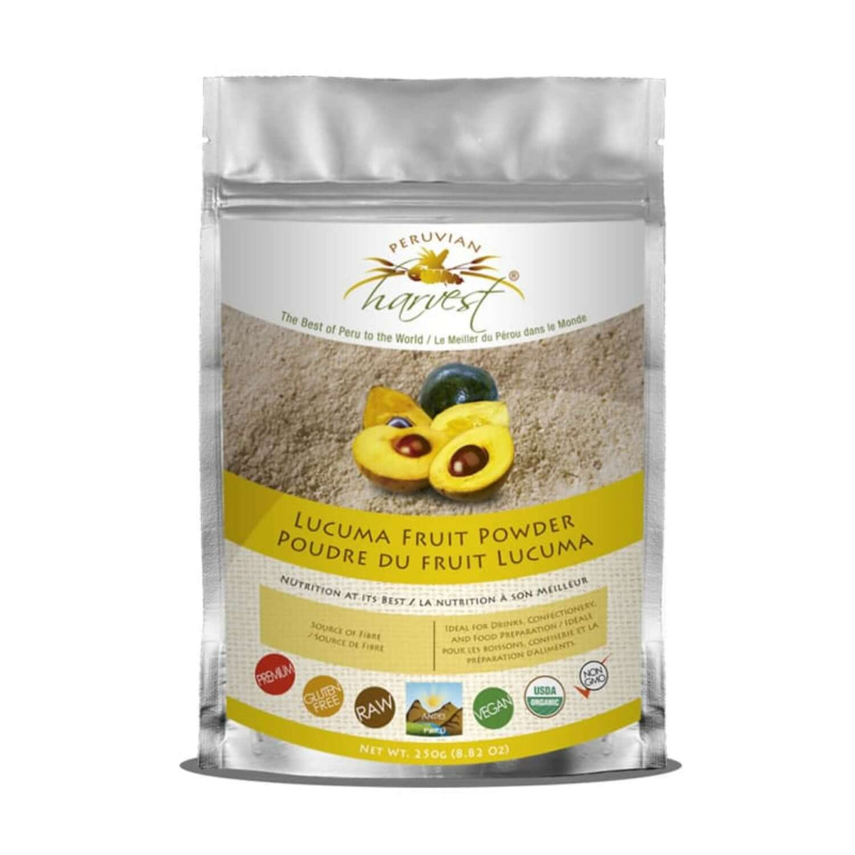 Lucuma Fruit Powder for Metabolic Health and Vitality bag.