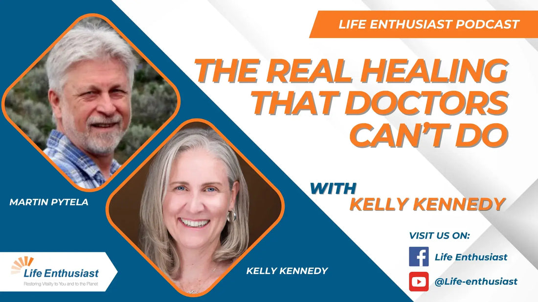 Podcast 511: FLOWE - The Missing Link in Wellness discussion with Martin Pytele and Kelly Kennedy.