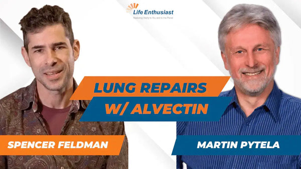 Podcast 484:  Lung Repairs with Alvectin