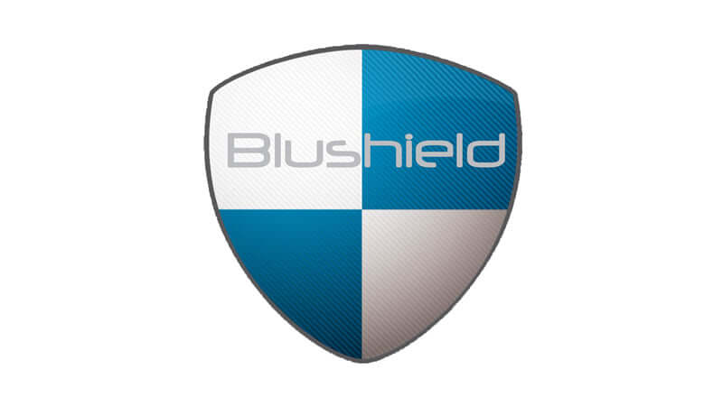 Blushield logo representing the brand for EMF protection devices in How to Choose Your Blushield EMF Protection Device.