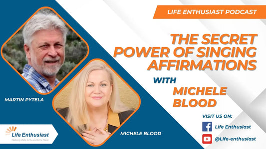 Podcast 516: Michele Blood’s Journey from Rock Star to Spiritual Teacher with Martin Pytela and Michele Blood