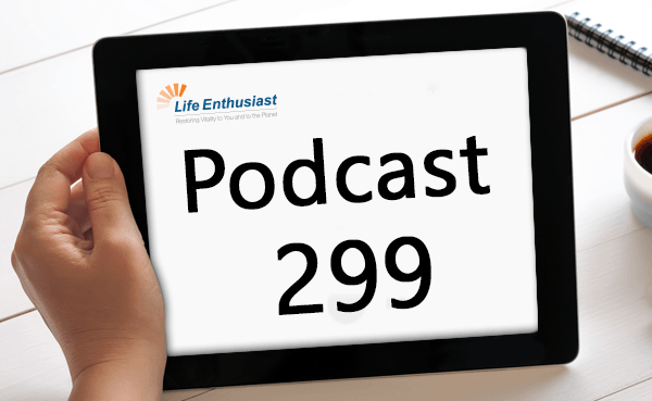 Podcast 299 episode showcasing A Secret Epidemic on a tablet device.