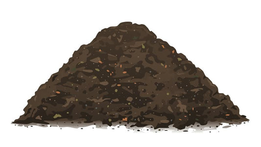 A pile of soil representing natural components related to Fulvic Acid FAQs.