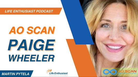Podcast episode featuring Paige Wheeler discussing AO Scan with Martin Pytele.