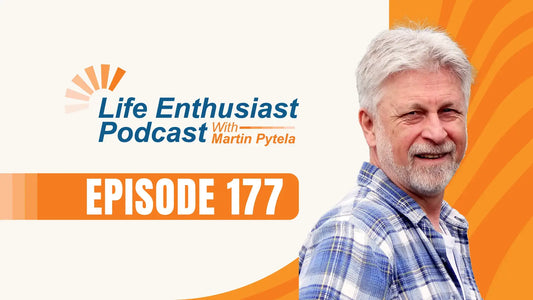 Silicates-Hydrogen and Aging discussed in Podcast 177 with Martin Pytela, featuring insights on health and wellness.