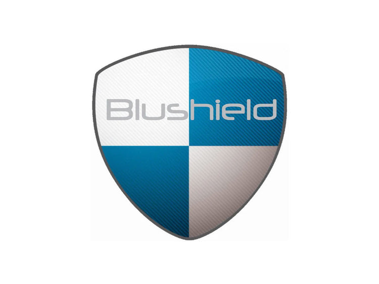 Blushield logo representing Bio-Compatible EMF Protection technology with advanced frequency resonance.