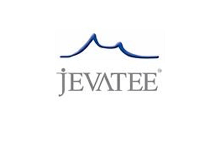 Jevatee logo, representing the brand dedicated to pure Himalayan Crystal Salt products.