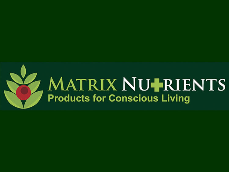 Matrix Nutrients logo representing Organic Whole Food Supplements for holistic wellness.