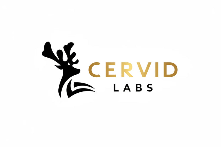 Cervid Labs logo featuring a stylized elk antler design and the text 'Cervid Labs' in bold typography.