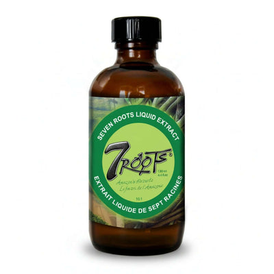 7Roots liquid extract bottle to help regain youthful vigor and improve blood flow for sexual health.