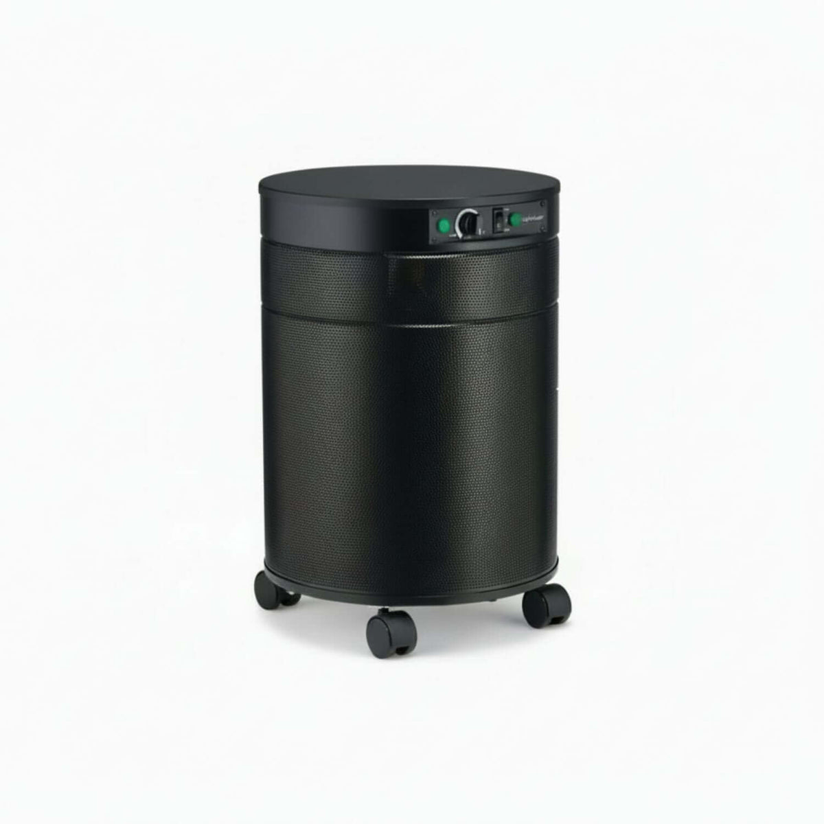 Airpura F600DLX air purifier for Formaldehyde Destruction and Heavy Chemical Gas Filtration with rolling wheels.