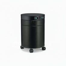 Airpura F600DLX air purifier for Formaldehyde Destruction and Heavy Chemical Gas Filtration with rolling wheels.