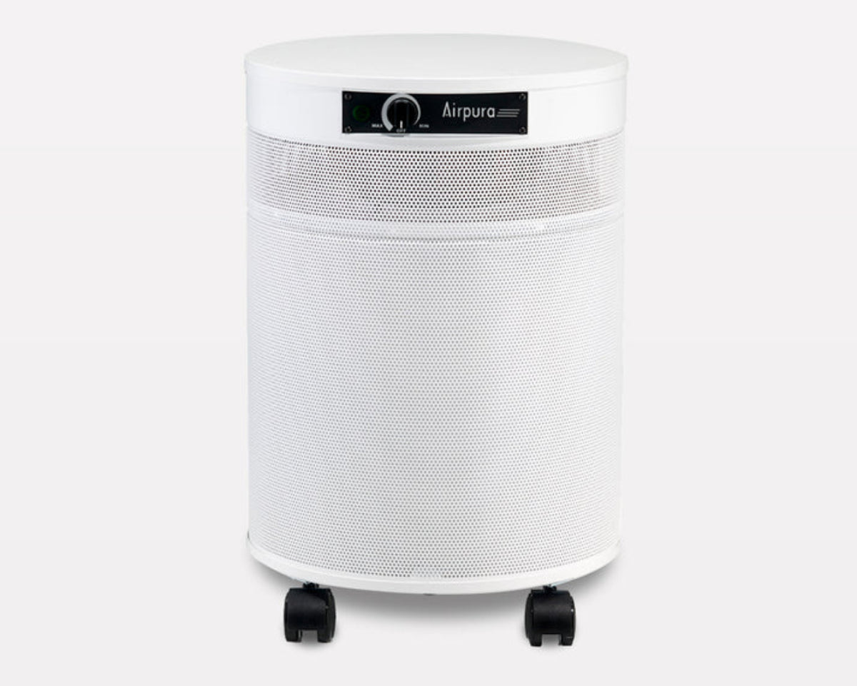 Airpura F600DLX air purifier for formaldehyde destruction and heavy chemical gas filtration