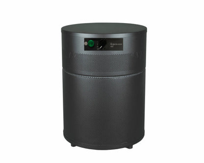 Airpura V400 air purifier featuring Advanced Chemical Filtration and HEPA Air Purification in black design.