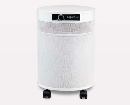 Airpura V600 - Trusted Air Quality Solution for Large Rooms air purifier with HEPA filter on wheels.