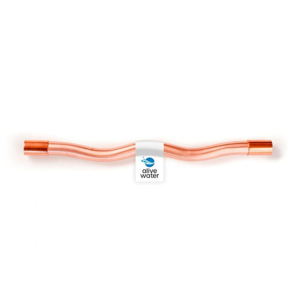 Vortex Water Revitalizer component showcasing copper tubing part of Home Structured Water System by Alive Water.