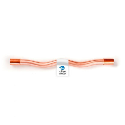Vortex Water Revitalizer component showcasing copper tubing part of Home Structured Water System by Alive Water.