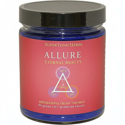 Allure - TCM Herbs for Youthful Skin, SuperTonicHerbs, 90 grams 10:1 powdered extract for anti-aging beauty.