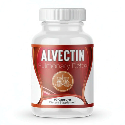 Alvectin - Supports Lung Resistance to Infections, dietary supplement for pulmonary detox health.
