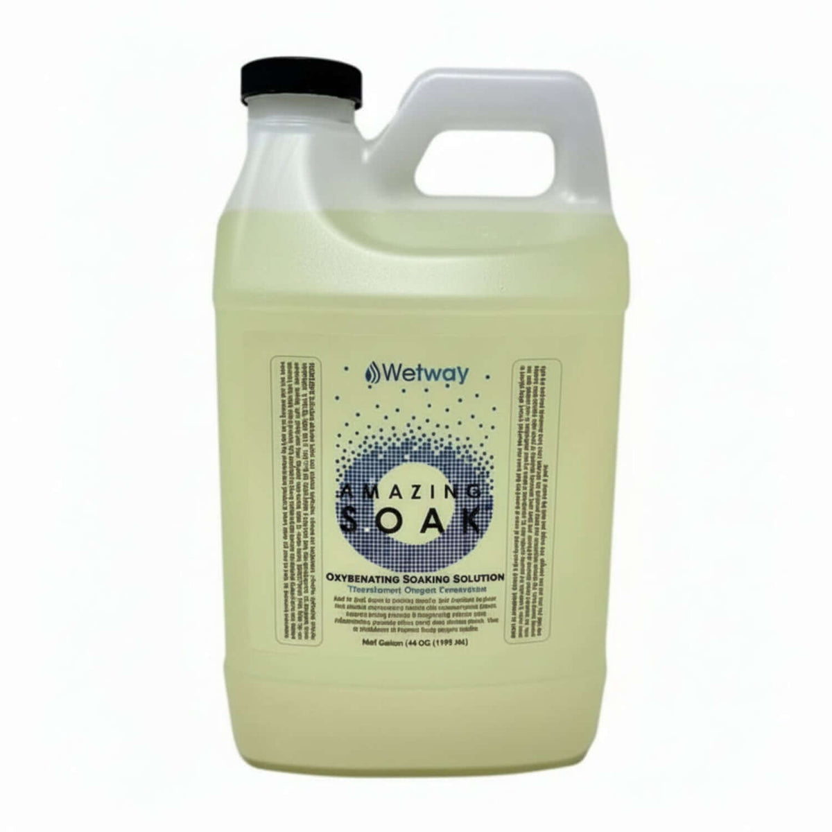 Amazing Soak oxygenating soaking solution with label highlighting Oxygenating Mineral Hydrotherapy benefits.