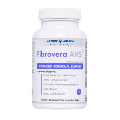 Fibrovera AHS dietary supplement for advanced hormonal support and fibrinolytic enzymes.