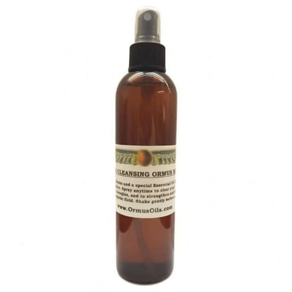 Aura Cleansing ORMUS Mist bottle for Clear Unwanted Energies with spray nozzle.