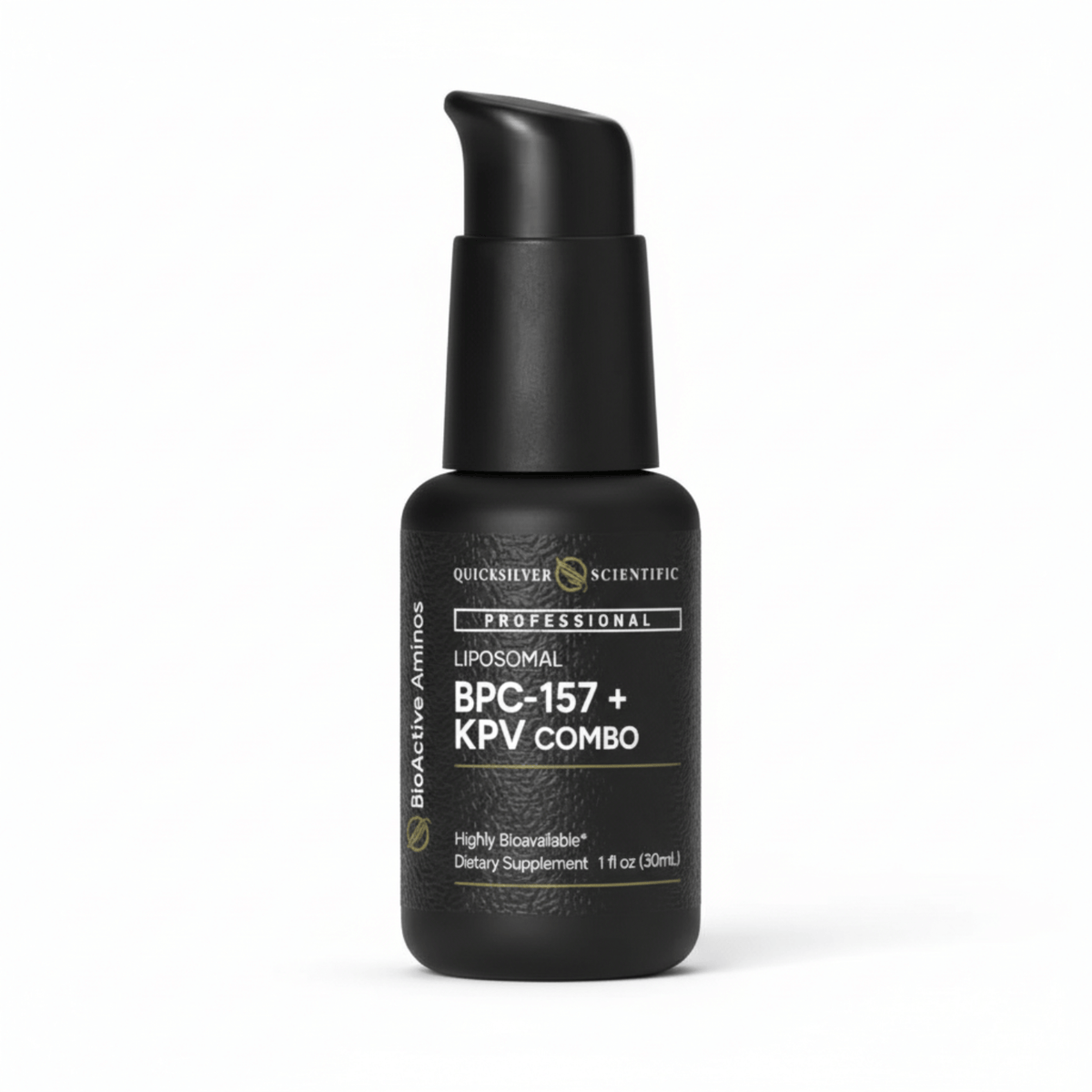 BPC-157 + KPV Combo bottle for Gut Barrier Support, professional-grade dietary supplement.