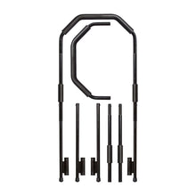 Snap-together Steel Bar to Provide Extra Balance for Cellerciser, including all assembled parts and components.