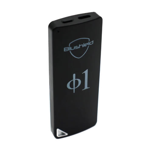 Phi Φ 1 Portable device for personal EMF protection for travel.