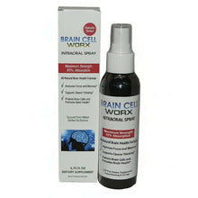 Brain Cell Worx intraoral spray for Advanced Brain Support with maximum strength and 95% absorption.