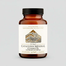 Catalyzed Mineral Complex with Bioavailable Trace Elements in a brown bottle by Quicksilver Scientific.