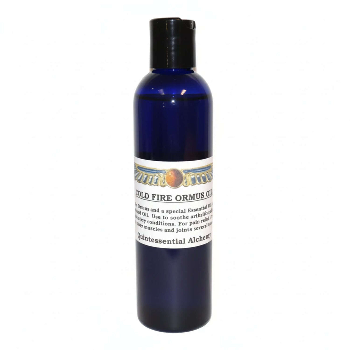 Cold Fire ORMUS Oil bottle - Calm and Soothing for Your Spirit, anti-inflammatory essential oil for relaxation.