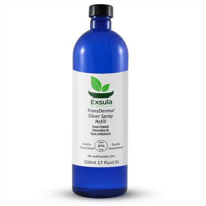 Colloidal Ionic Silver - Professional Grade Immune Defense in a 500ml bottle, enhancing immune support.