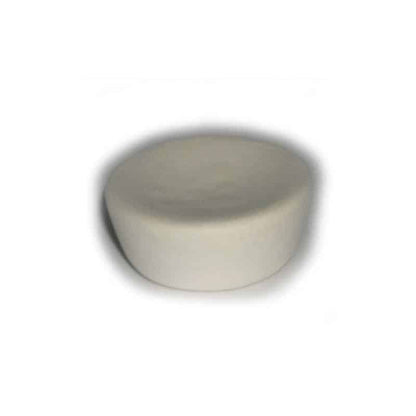 Crystal Cupcake displayed on a white background, showcasing its smooth surface and round shape.
