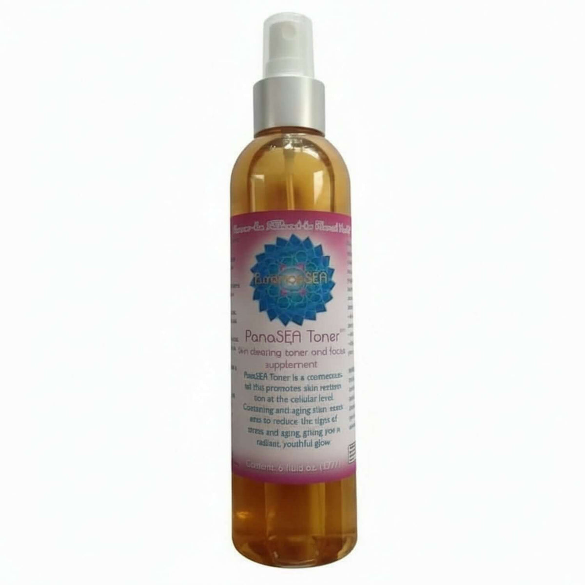 PanaSEA Toner - Ocean Mineral Spray in a clear bottle with a spray top, designed for skin hydration and restoration.