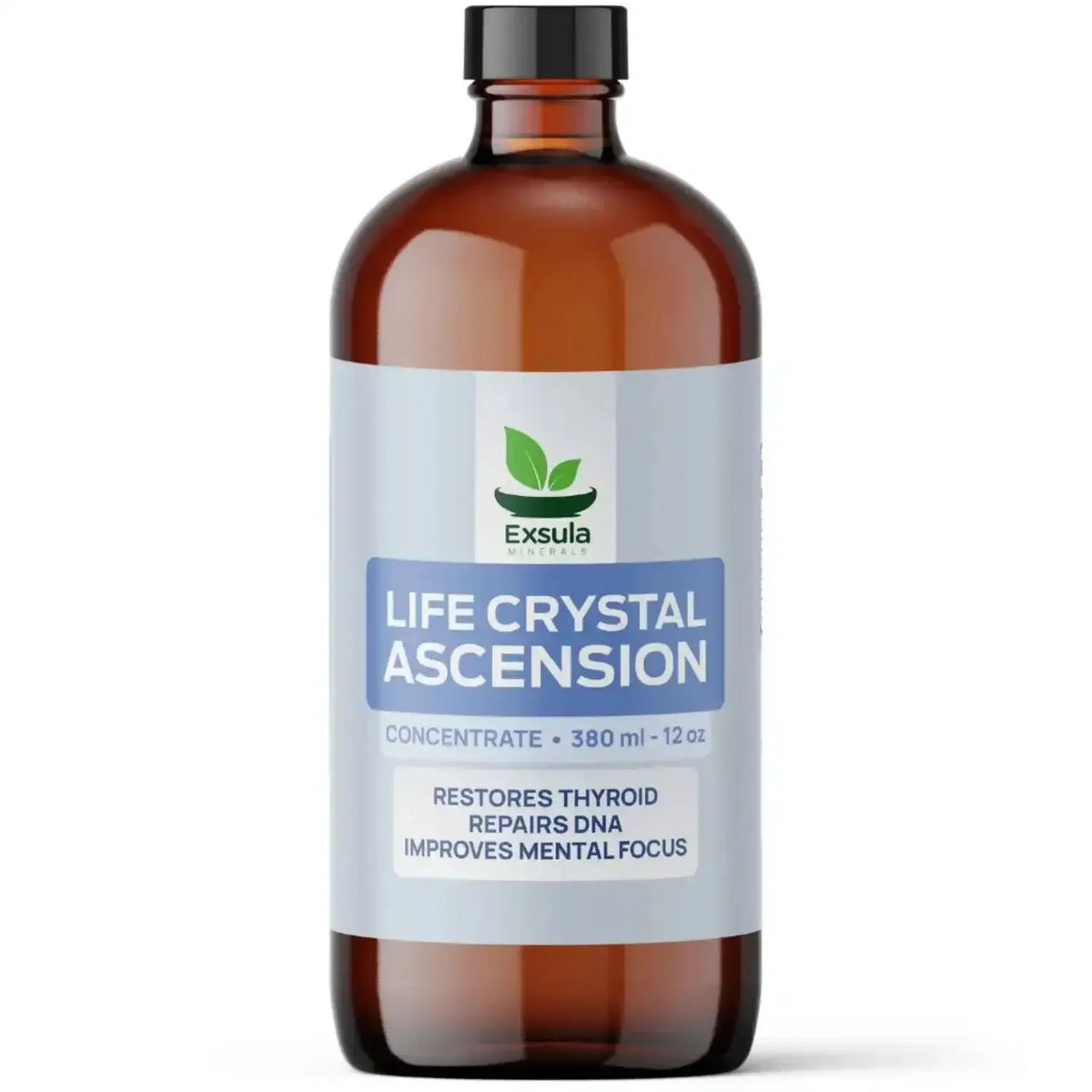 Liquid Elements for Pineal Gland - Exsula Life Crystal Ascension concentrate bottle.