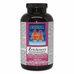 Iridesca - Professional Grade Complete Superfood in a bottle, showcasing nutritional benefits and health information.