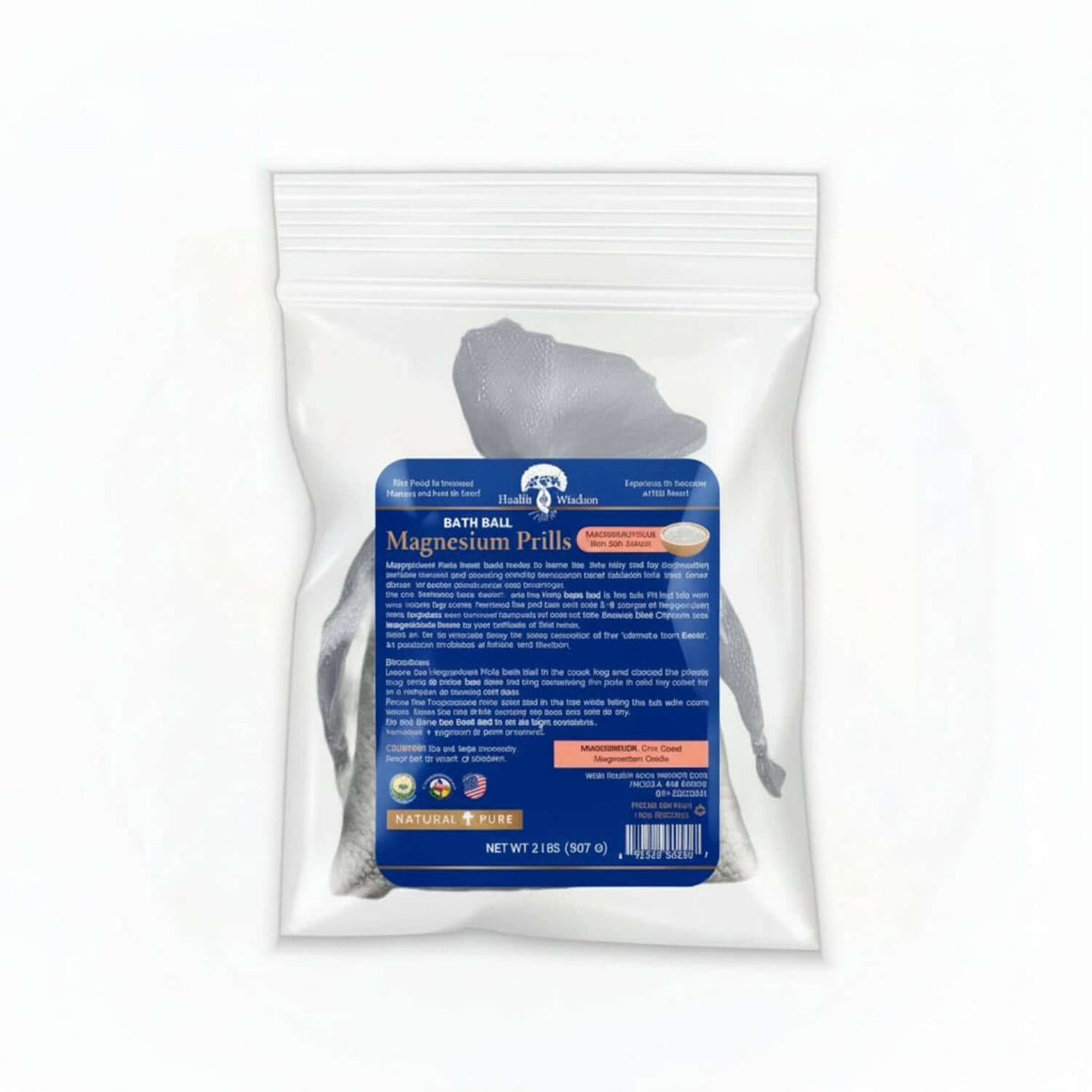 Magnesium Prills - Water Treatment Device for Hydration in a sealed package for enhanced hydration.