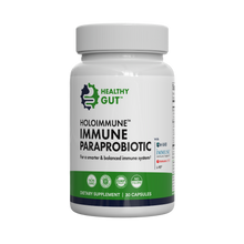 HoloImmune - Adaptogenic ParaProbiotic supplement bottle for a smarter and balanced immune system.