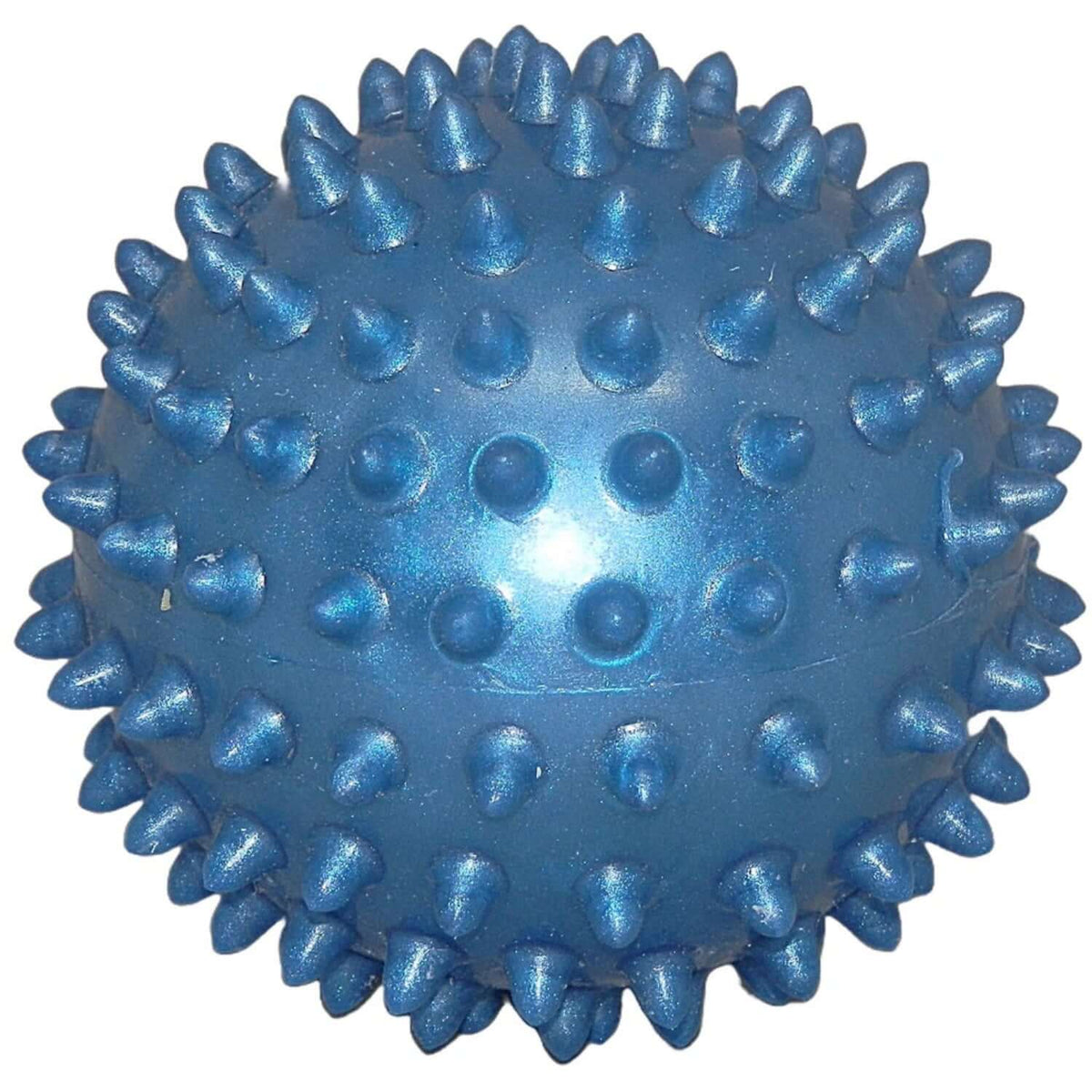 Blue spiked Laundry and Bath Ball - Chemical Free solution for sensitive skin and laundry care.
