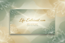 Holistic Health Voucher from Life-Enthiaust.com, perfect for gifting holistic health solutions.