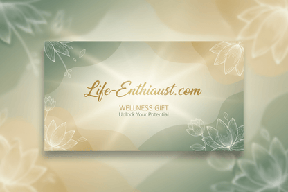 Holistic Health Voucher from Life-Enthiaust.com, perfect for gifting holistic health solutions.