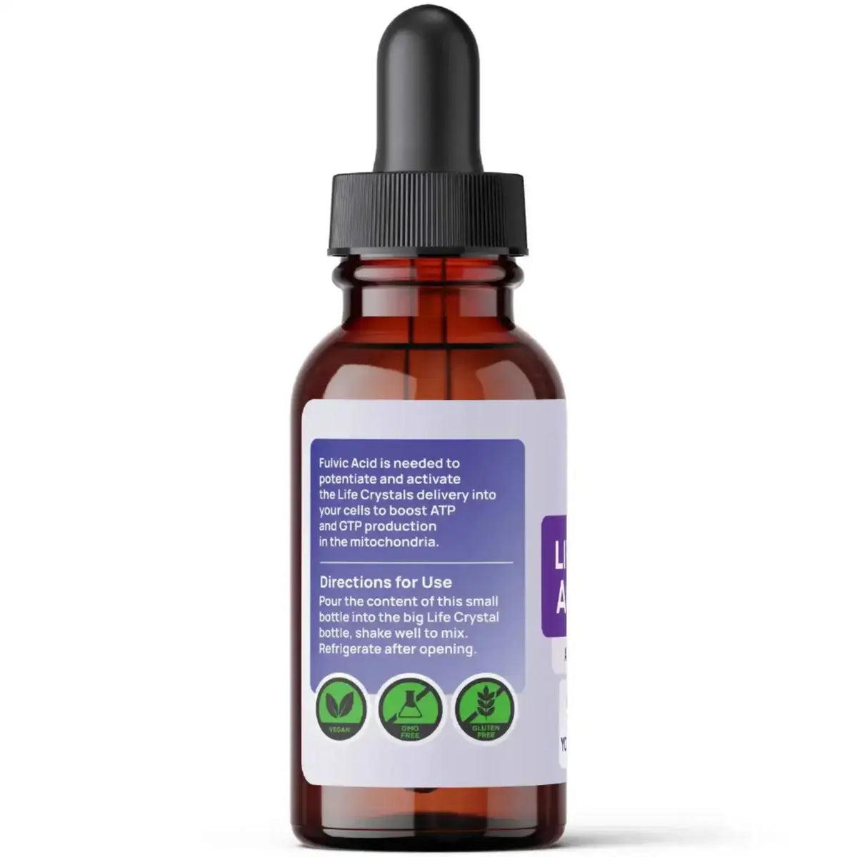 Pineal Gland and Brain Supplement in a dropper bottle showcasing liquid elixir for brain health and vitality.