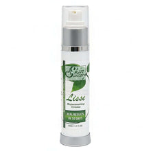 Lisse Rejuvenating Creme - Botanical Face Moisturizer in a pump bottle, promotes skin hydration and elasticity.