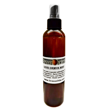 Love ORMUS for Consciousness and Cellular Vitality in a spray bottle, perfect for enhancing sensory connection.
