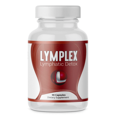Lymplex for Lymphatic Cleansing and Immune Support capsules.