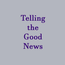 Image featuring the text 'Telling the Good News' in purple, promoting the Miracle II brochure.